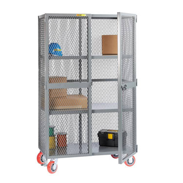 All-Welded Mobile Storage Lockers - Model SL230486PYFL